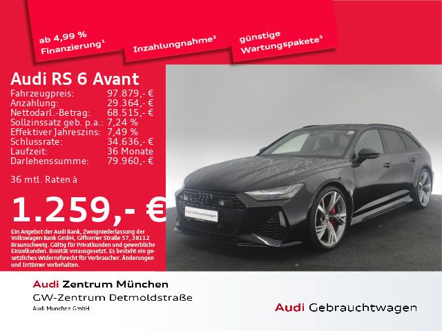 Audi RS6 Avant tiptr. Dynamik+/SportAbg/Keramik/B&O/H