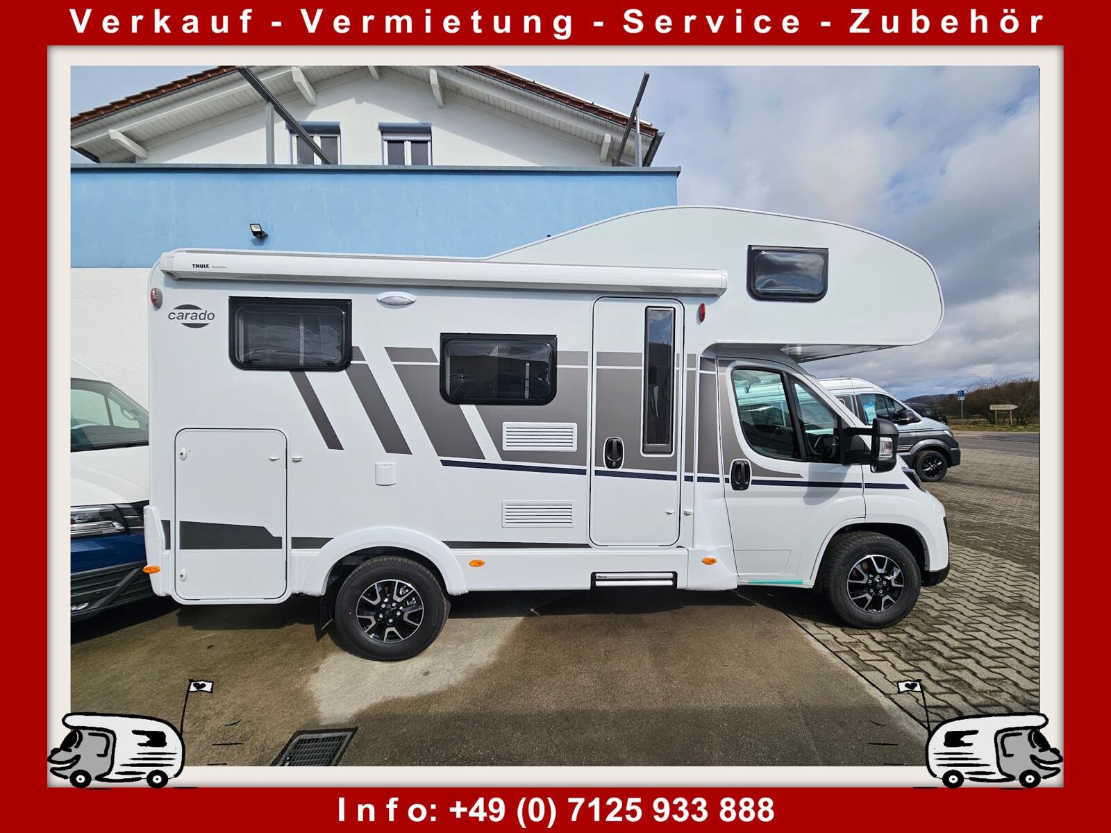 Carado pro A 132 Markise|Fahrradträger|Alkoven|4Schlafp