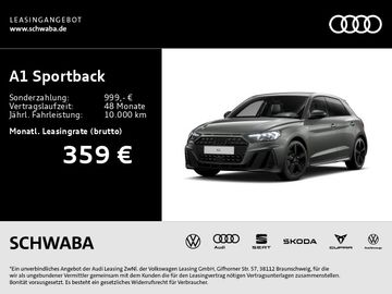 Audi Leasingangebot: Audi A1 Sportback S line 35 TFSI S tronic *LED*R-KAM*