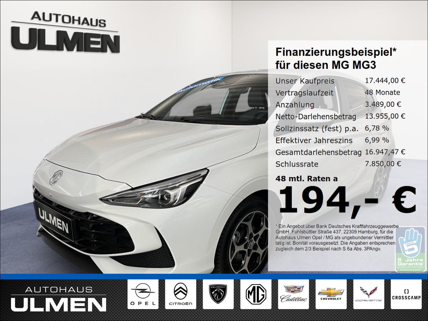 MG MG3