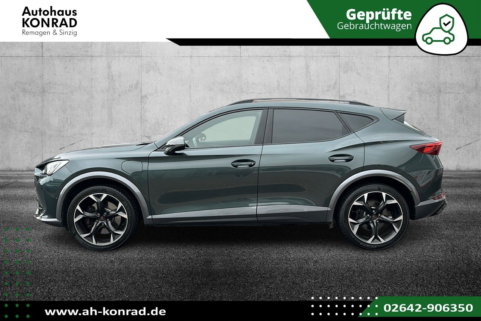 Fahrzeugabbildung CUPRA Formentor VZ 1.4 e-Hybrid 245PS*AHK*CAMOUFLAG*