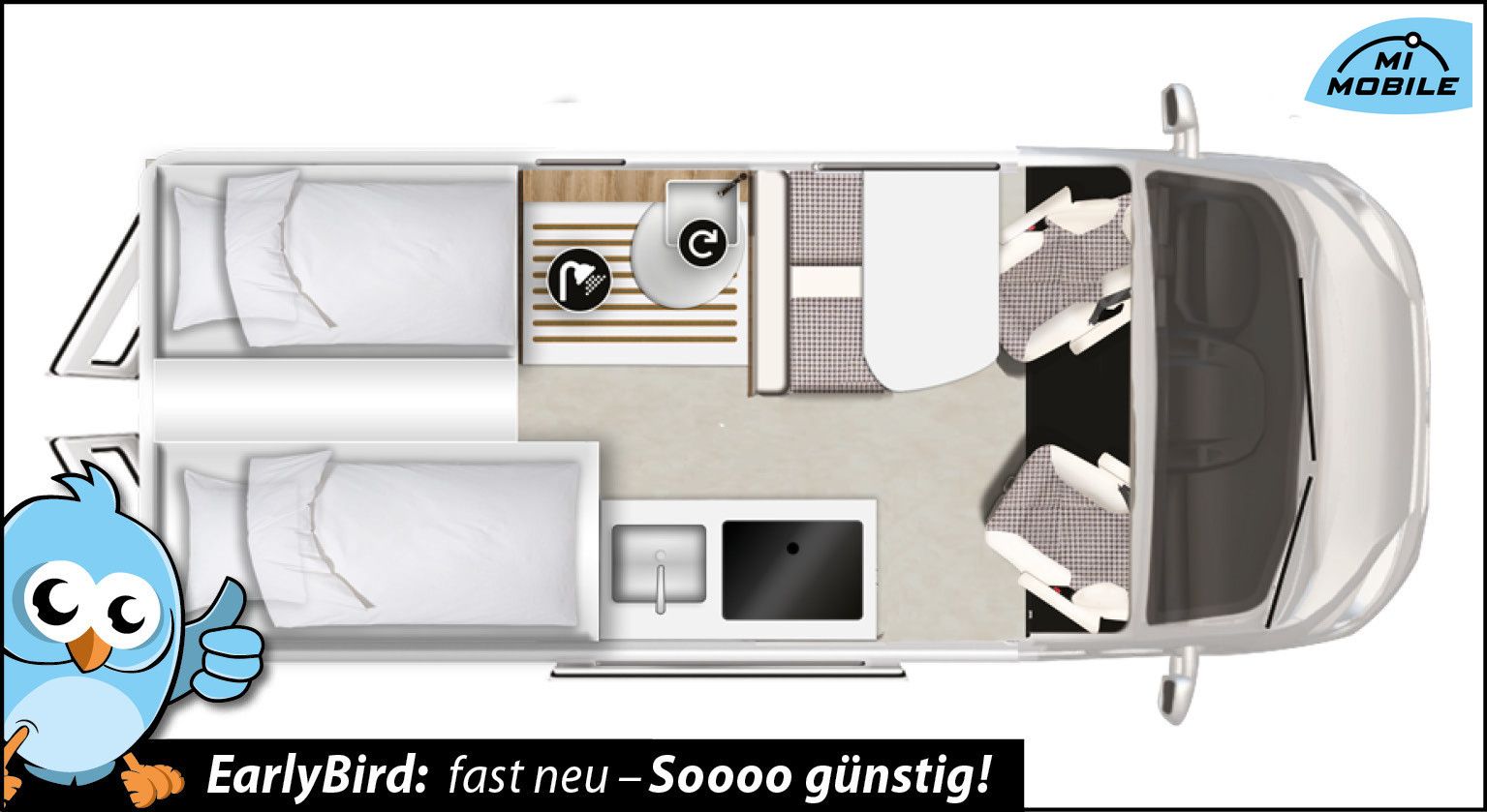 Fahrzeugabbildung Karmann Davis 600 Lifestyle *Early Bird Aktion 2026*