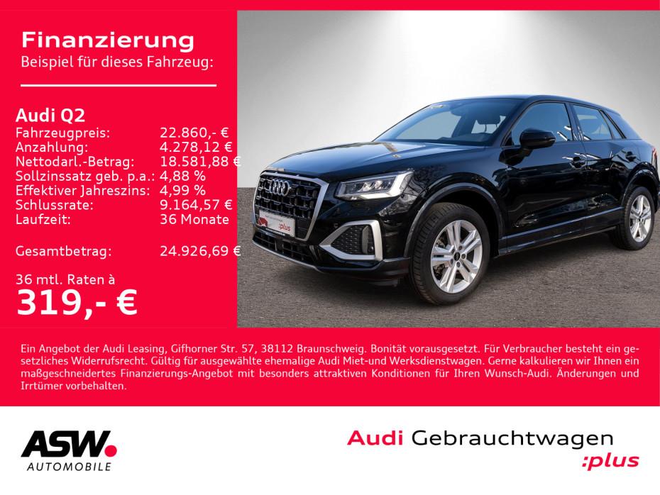 Audi Q2 S line 35TFSI Stronic NAVI LED PDC SHZ
