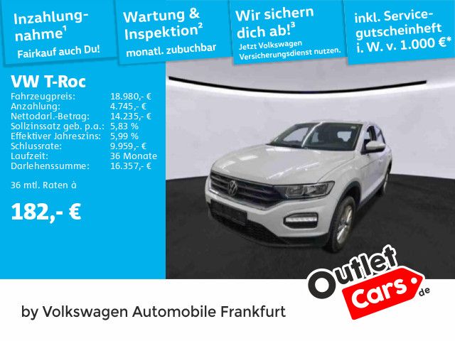 Volkswagen T-Roc 2.0 TDI "Lane Assist"Front Assist"16 Alu