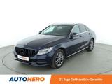 Mercedes-Benz  C 200 Avantgarde Aut.*PDC*TEMPO*SHZ* - : Blau, Teilleder, Panorama-Dach