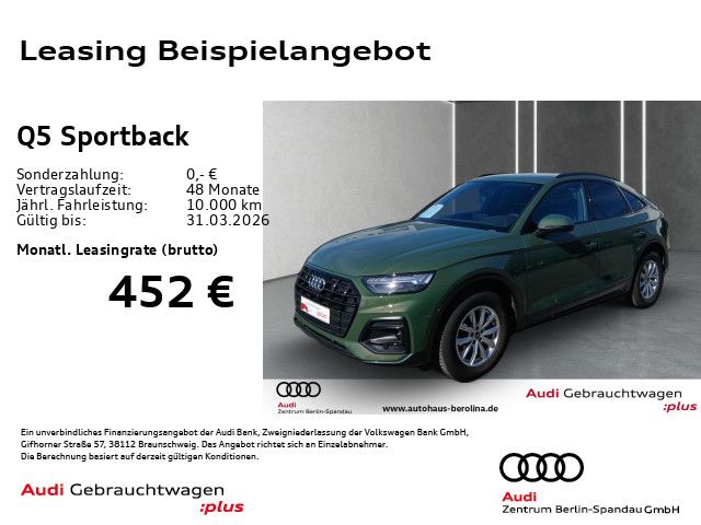 Audi Q5 Sportback 35 TDI S line int. S tronic *AHK*