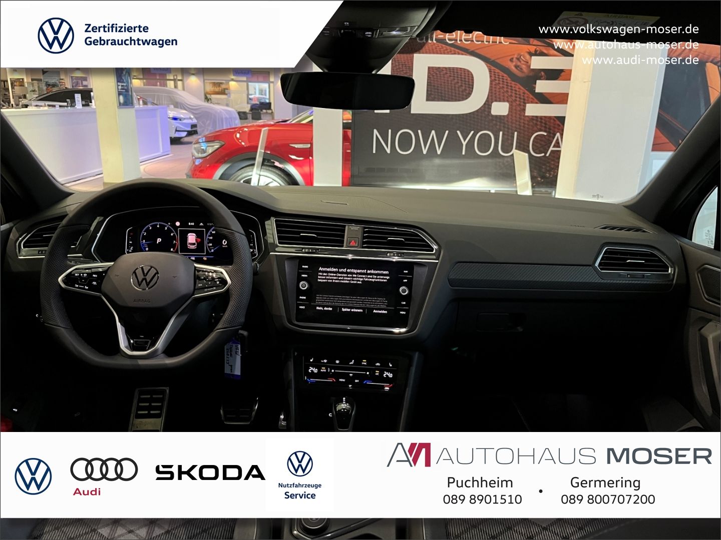 Tiguan R-Line 4M 2.0TSI DSG IQ*Keyl.*MTRX*Kamera