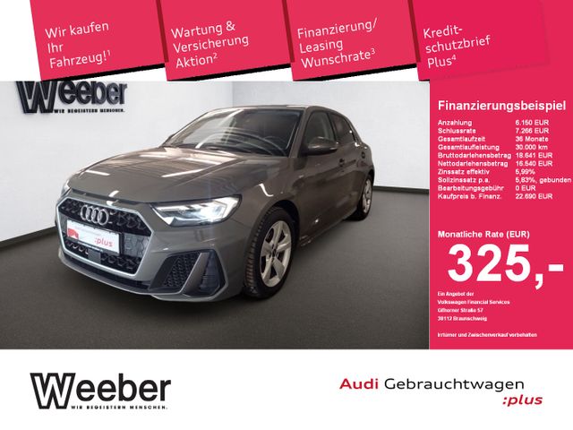 Audi A1 Sportback 30 TFSI S line LED PDC LM