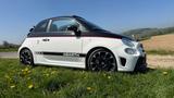 Abarth 595C Competizione Cabrio *Vollausstattung, Beats - weiße Abarth 595C