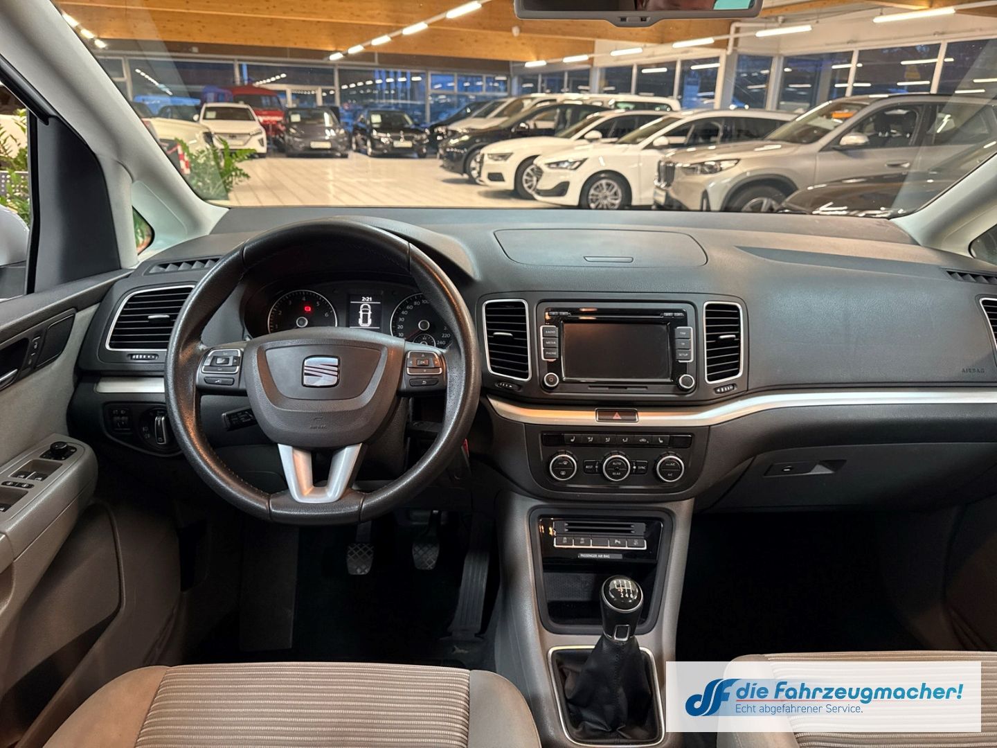 Fahrzeugabbildung SEAT Alhambra 4Kids Klimaautom Rückfahrkam. Temp PDC