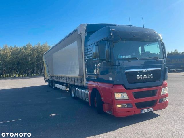 MAN Tgx 440 Mega +wielton naczepa