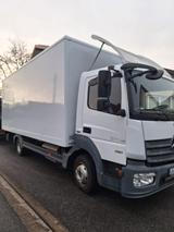 Mercedes-Benz Atego 818 L - Mercedes-Benz Pritsche + Plane Atego