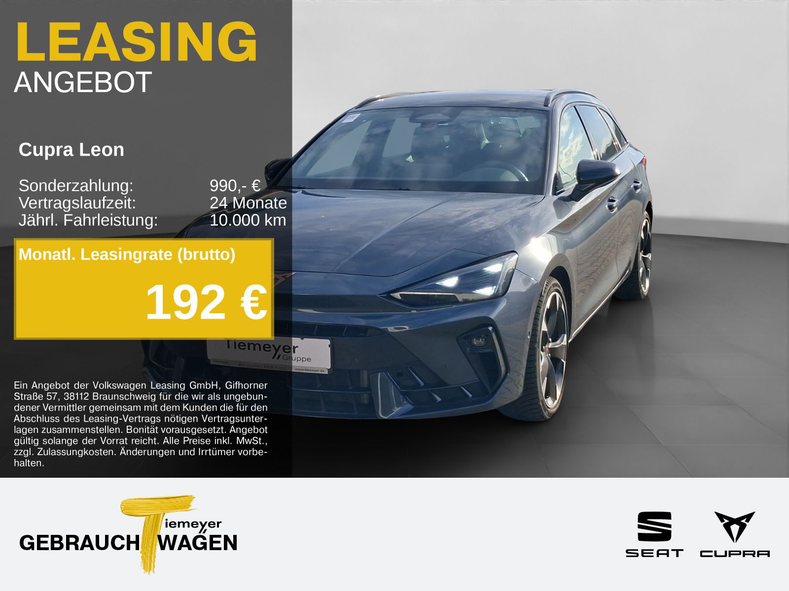 Cupra Leon Sportstourer 2.0 TDI DSG AHK NAVI KAMERA