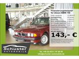BMW 750 i Autom Liebhaberfahrzeug Klimaaut Schiebed. - rote BMW 7er Reihe