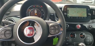 Fiat 500 Cabrio-Navi-Klimaaut-PDC