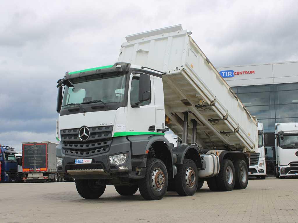 Mercedes-Benz Arocs 4151, 8X6, THREESIDED, 13m³, EURO 6