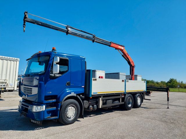 Renault Premium DXI R450.26 + Kran  Palfinger PK 15.500