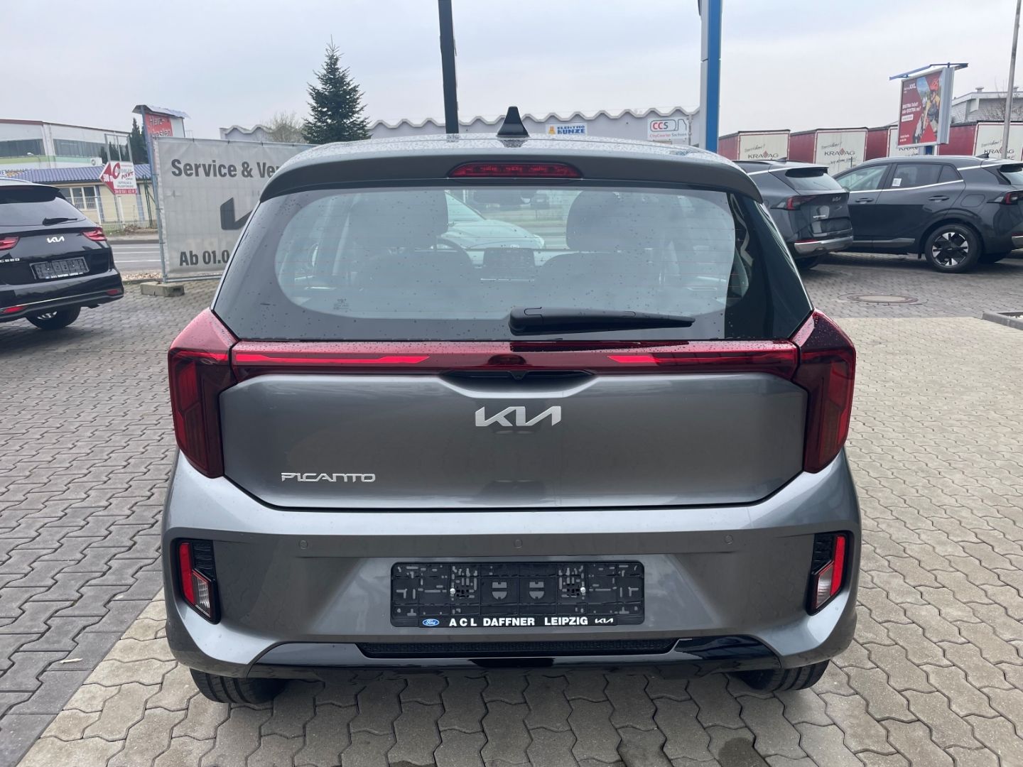Fahrzeugabbildung Kia Picanto Vision Kamera PDC DAB Navi Verkehrszeich