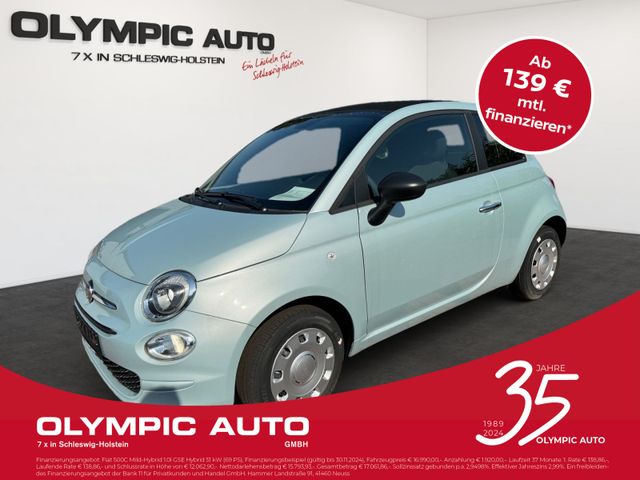 Fiat 500C MY23 1.0 GSE Hybrid KLIMA USB TOUCH CARPLAY