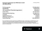 BMW X3 20d xDrive Sportpaket Bluetooth HUD Navi LED - BMW X3: Schwarz