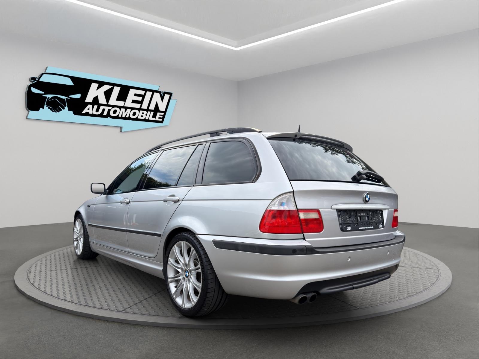 BMW 325 xi Touring E46 2.5i 192 ch 4x4 – Pack M – boîte manuelle – Alcantara – sièges chauffants & à mémoire – toit ouvrant – attelage