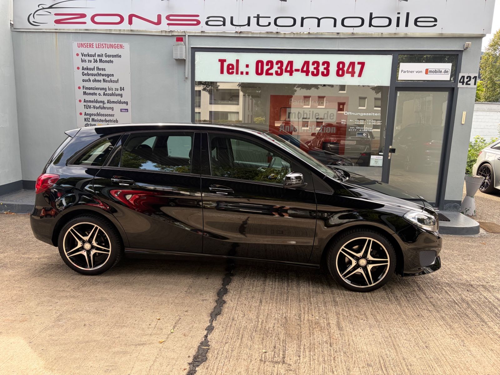 Fahrzeugabbildung Mercedes-Benz B 160 Automatik+Navi+BT+LM+SHZ+PDC+Tempomat