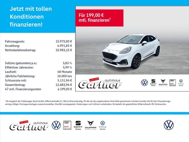 Puma ST-Line Vignale 1.0 EcoBoost LED NAVI LEDER
