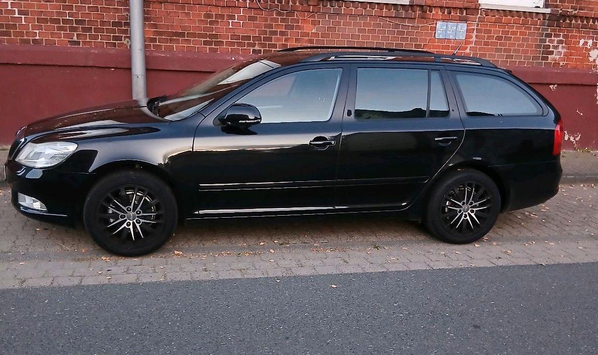 Skoda Octavia 2009 — rear view