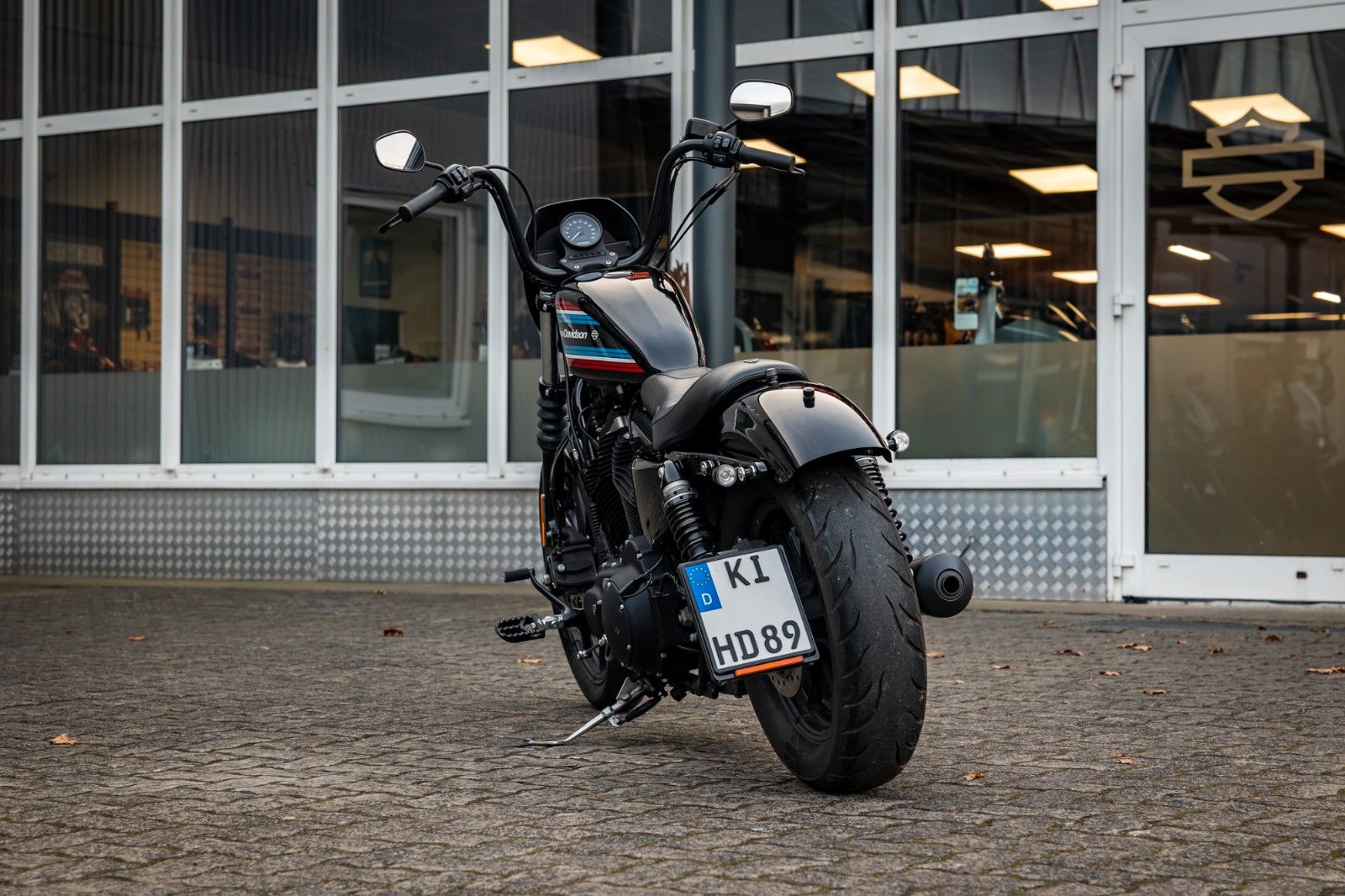 Fahrzeugabbildung Harley-Davidson XL883N - Iron 883 Auspuff - Kesstech - Ape