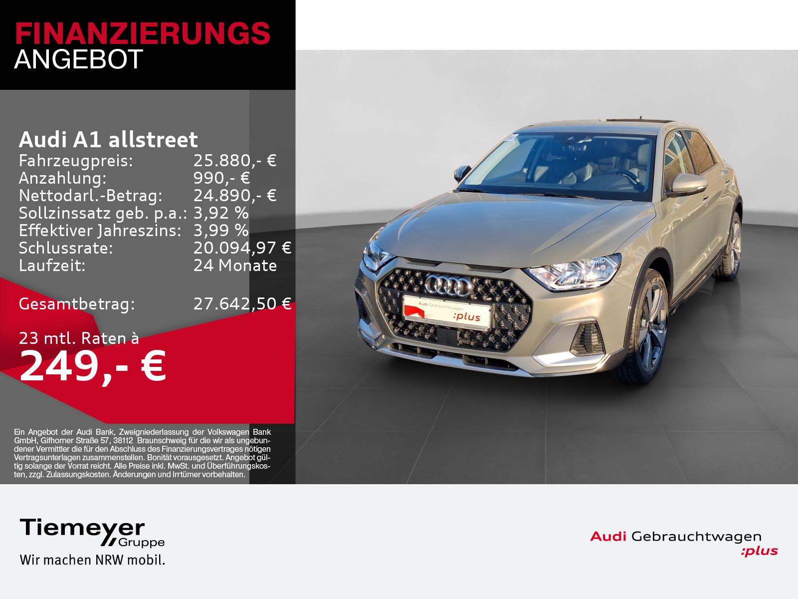 Audi A1 allstreet 30 TFSI LEDER LM18 NAVI ACC SOUND