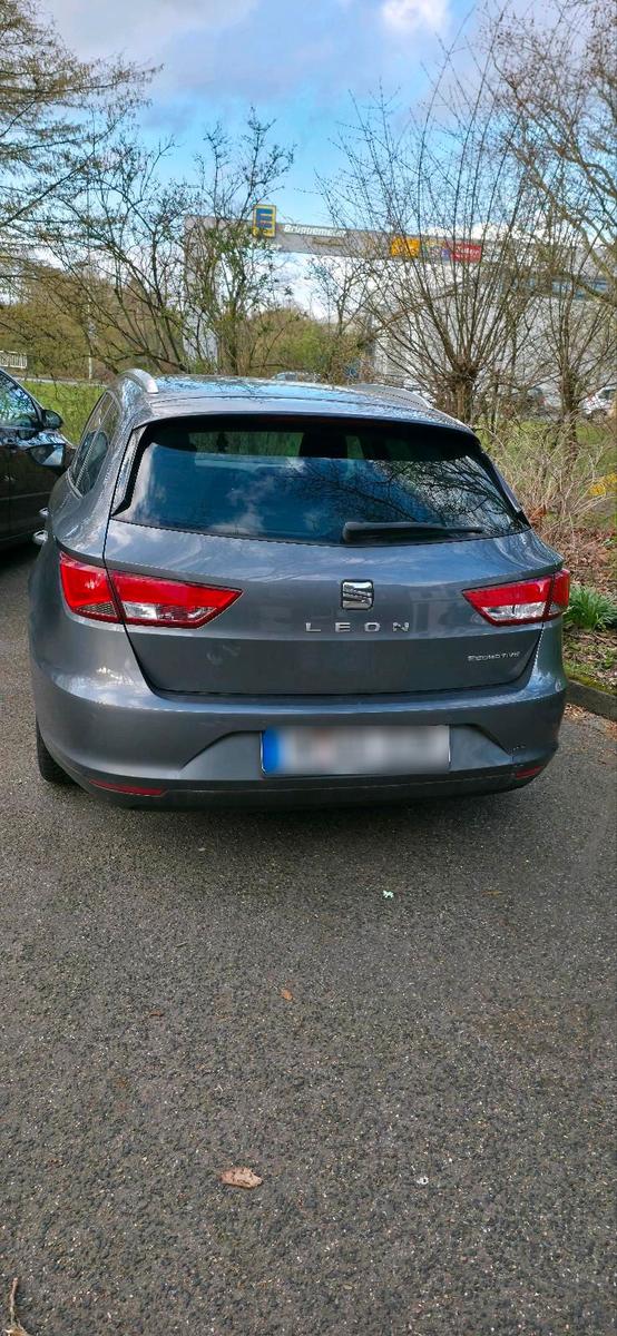 Seat Leon 2015 — rear view