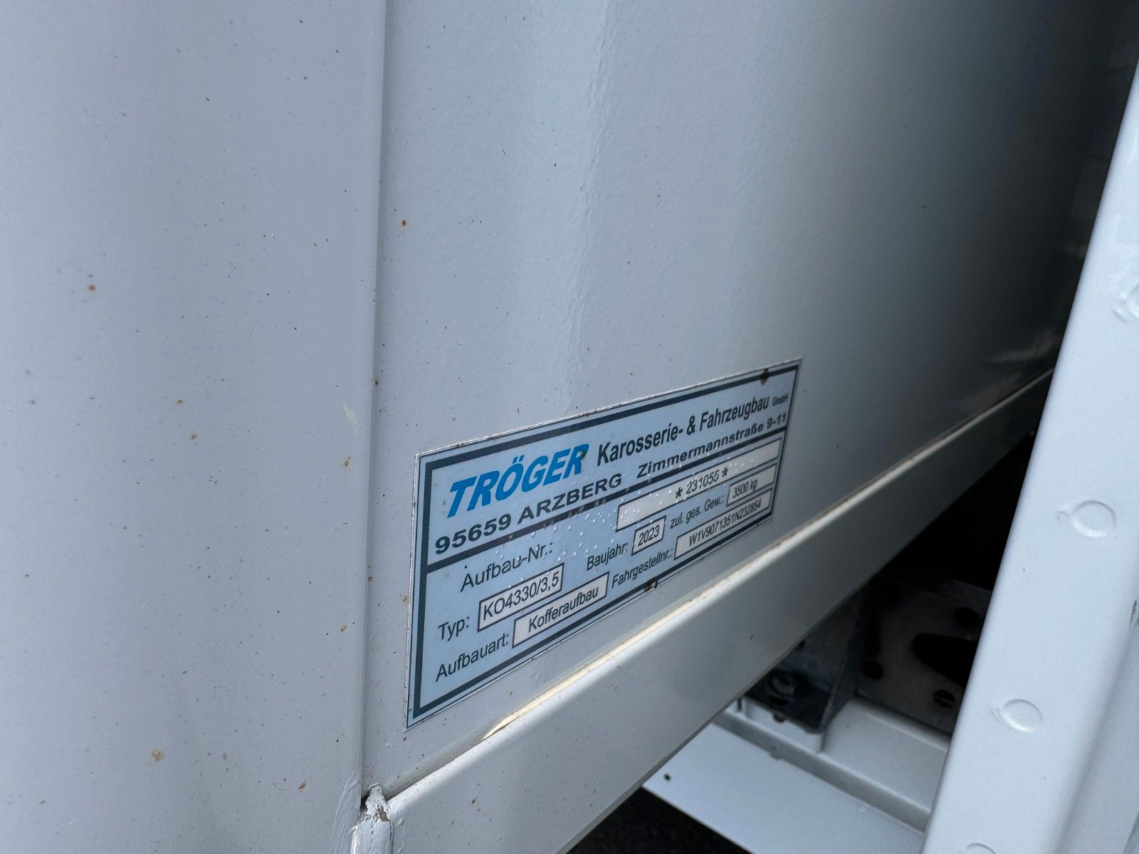 Fahrzeugabbildung Mercedes-Benz Sprinter 317 CDI 4325 Koffer LBW Klima Kamera