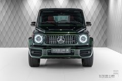 G 63 AMG 2023 OLIVE GREEN/RED MASSAGE BURMESTER