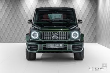 G 63 AMG 2023 OLIVE GREEN/RED MASSAGE BURMESTER