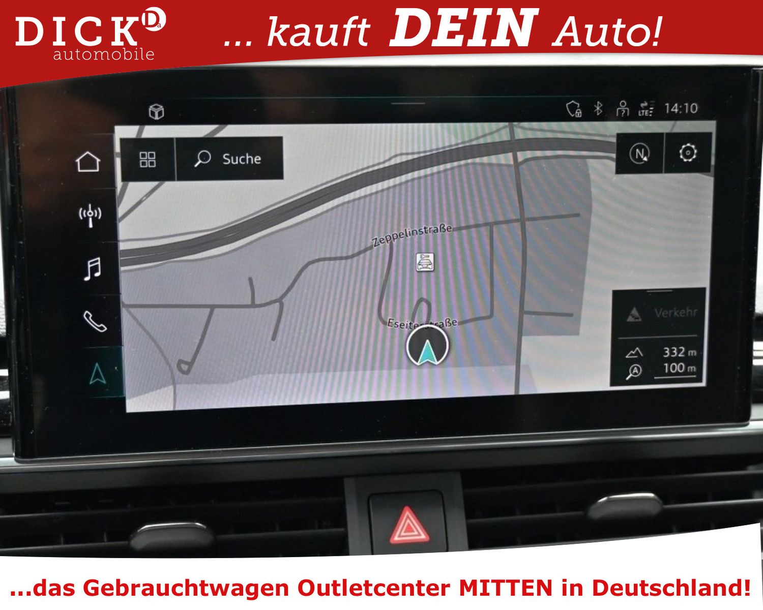 Fahrzeugabbildung Audi A4 Av 40d Quattro S Line Exter+Inter AT7