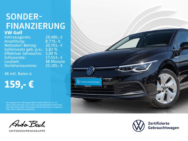 Volkswagen Golf VIII 1.5 TSI "Style" DSG Navi LED Digital C