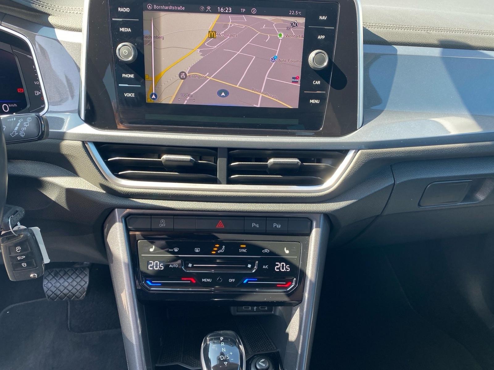 Volkswagen T-Roc 1.5 TSI Style DSG LED Navi ACC AHK 2xKlima, миниатюра 17