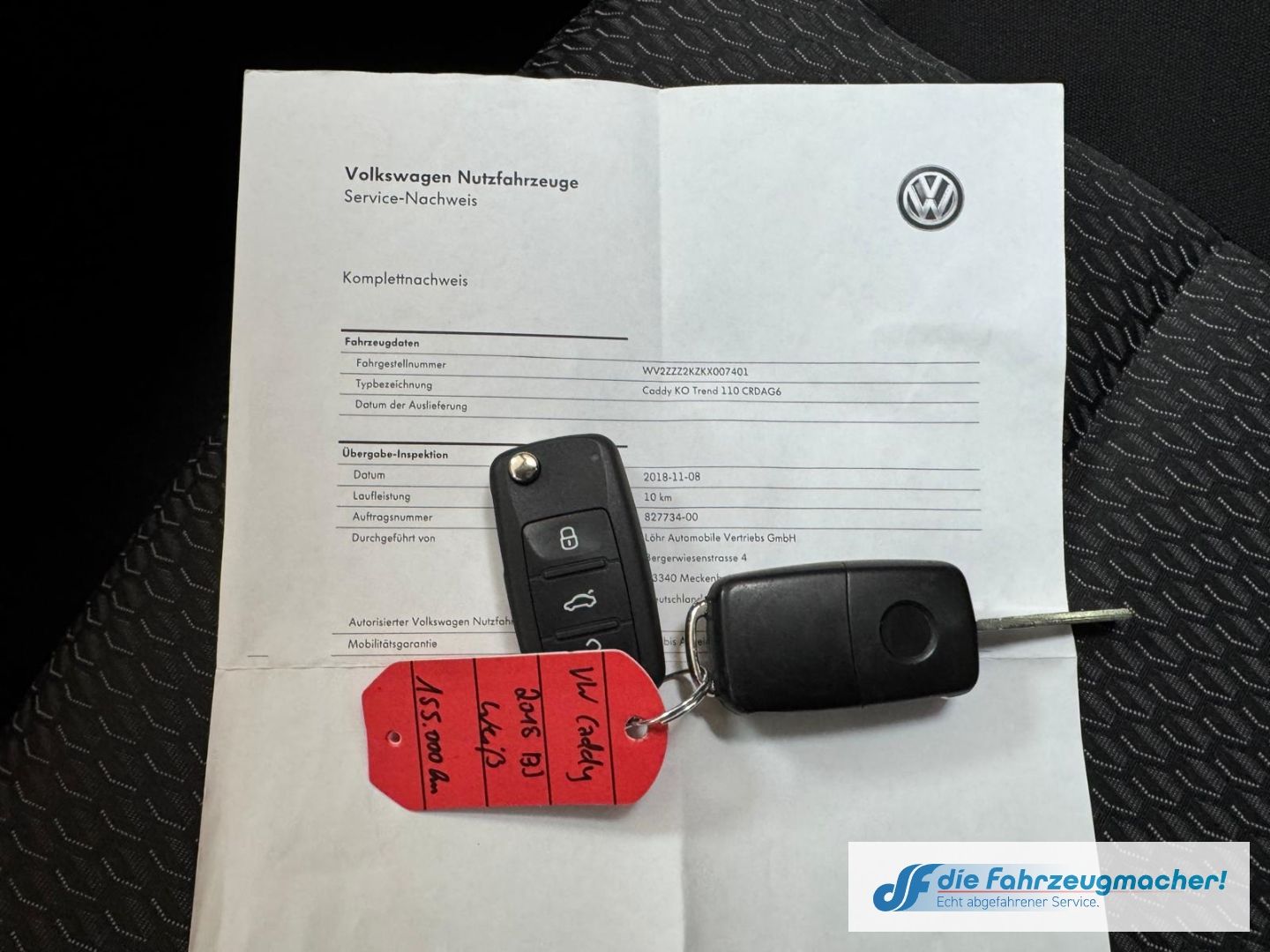 Fahrzeugabbildung Volkswagen Caddy Trendline BMT Navi SHZ Notbremsass. Temp P