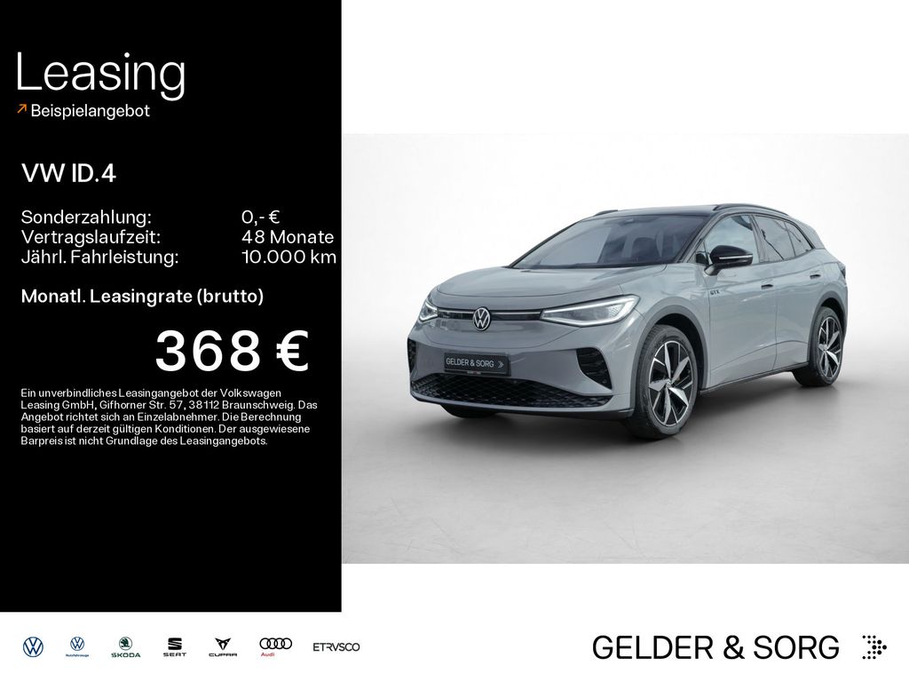 Volkswagen ID.4 GTX 461Km/WLTP*Matrix*ACC*AHK*HuD*Sound