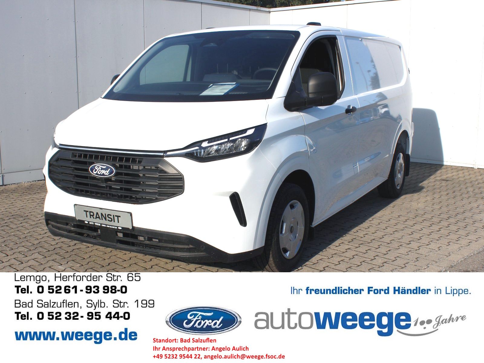 Fahrzeugabbildung Ford Transit Custom 300 L1 Trend