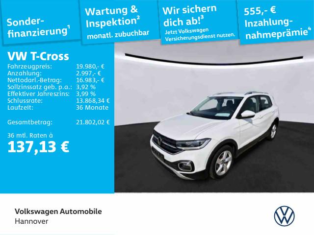 Volkswagen T-Cross 1.0 TSI DSG Navi LED Kamera DigCockpit P