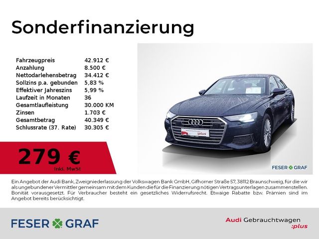 Audi A6 Lim design 45 TFSI Leder,B&O,Sitzbel,Navi,LED