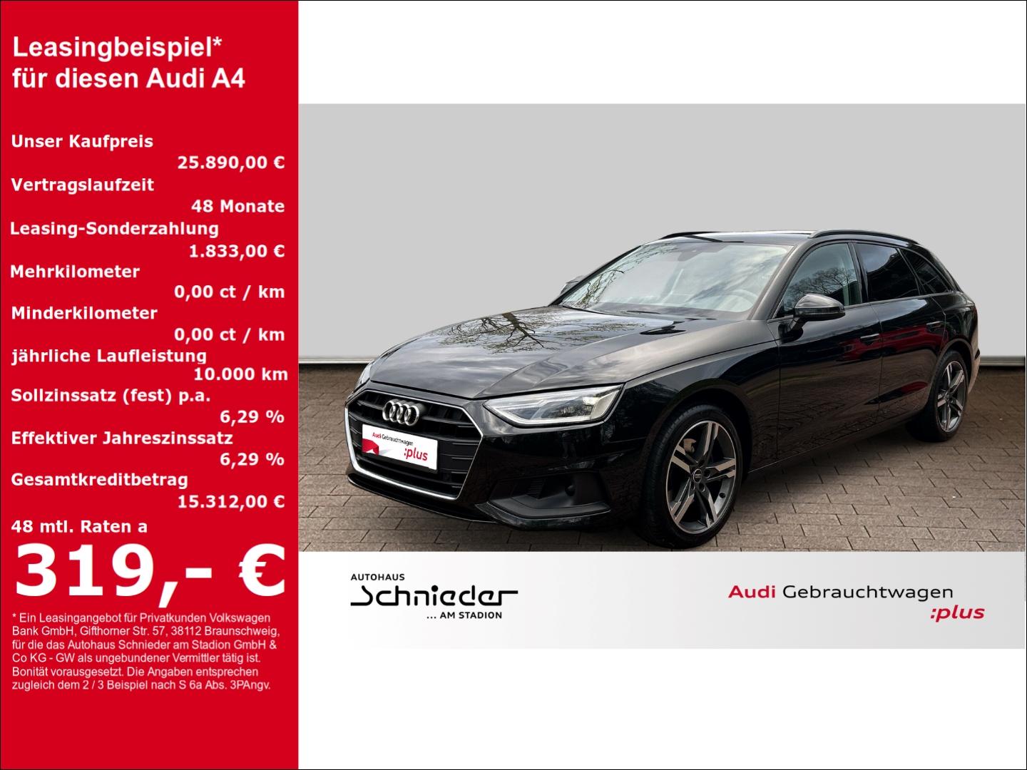 Audi A4 AVANT 35 TDI LED+NAVI+PDC+ASSISTENZSY+KAMERA