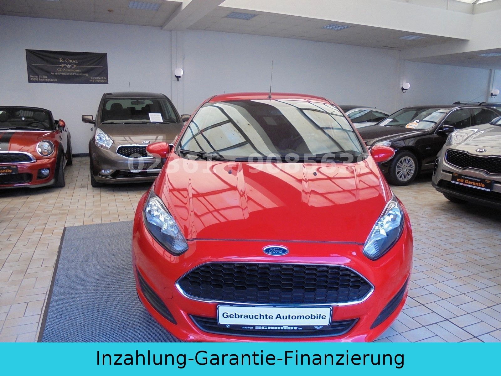 Fahrzeugabbildung Ford Fiesta 1.2 Klima/1Hand/1Jahr  Garantie/