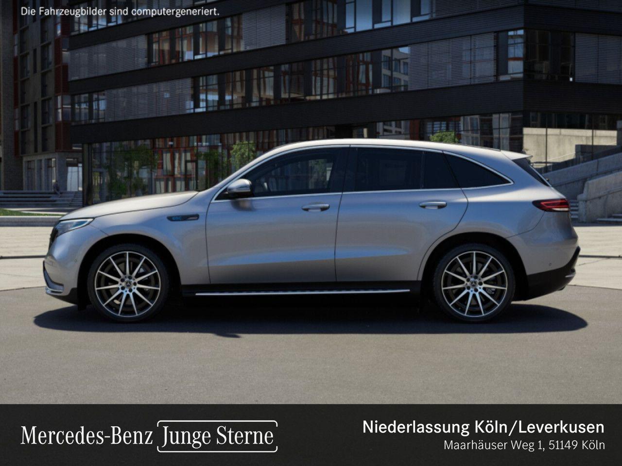 Mercedes-Benz EQC 400 4M AMG/SHD/MBeam/Trittbr/360°/HuD/Distr