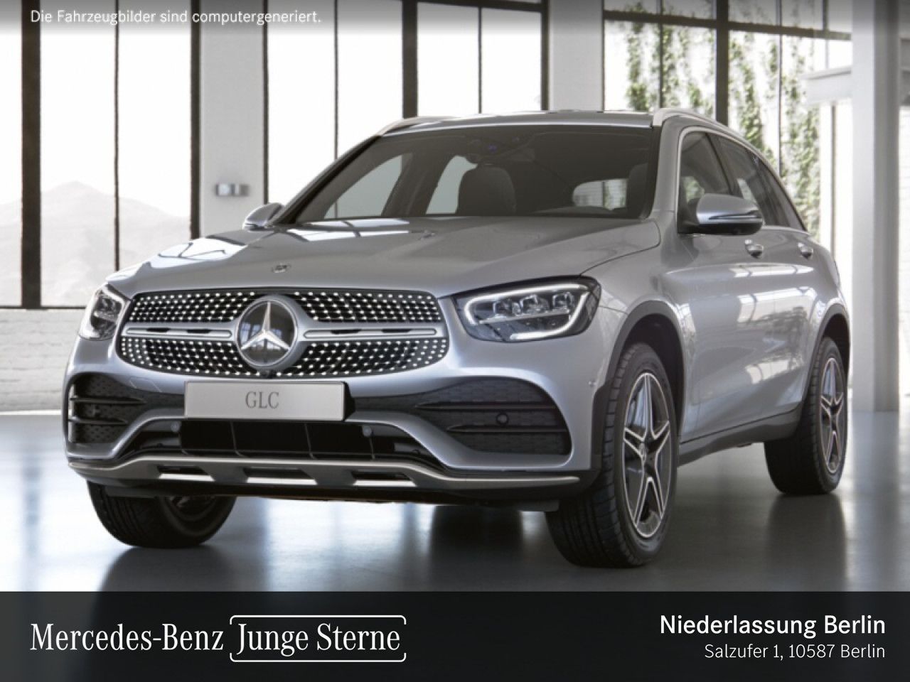 Mercedes-Benz GLC 300 e 4M AMG Dist LED HUD AHK 360° Burm foto 2