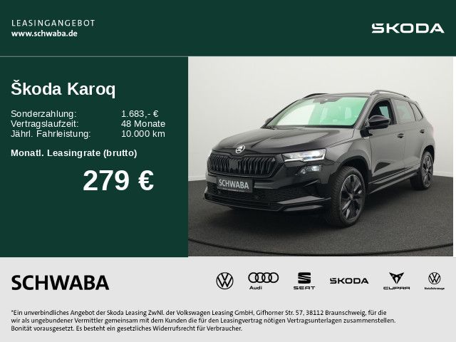 Skoda Karoq Sportline 1.5 TSI DSG *AHK*PANO*R-KAM*18'' imagem 2