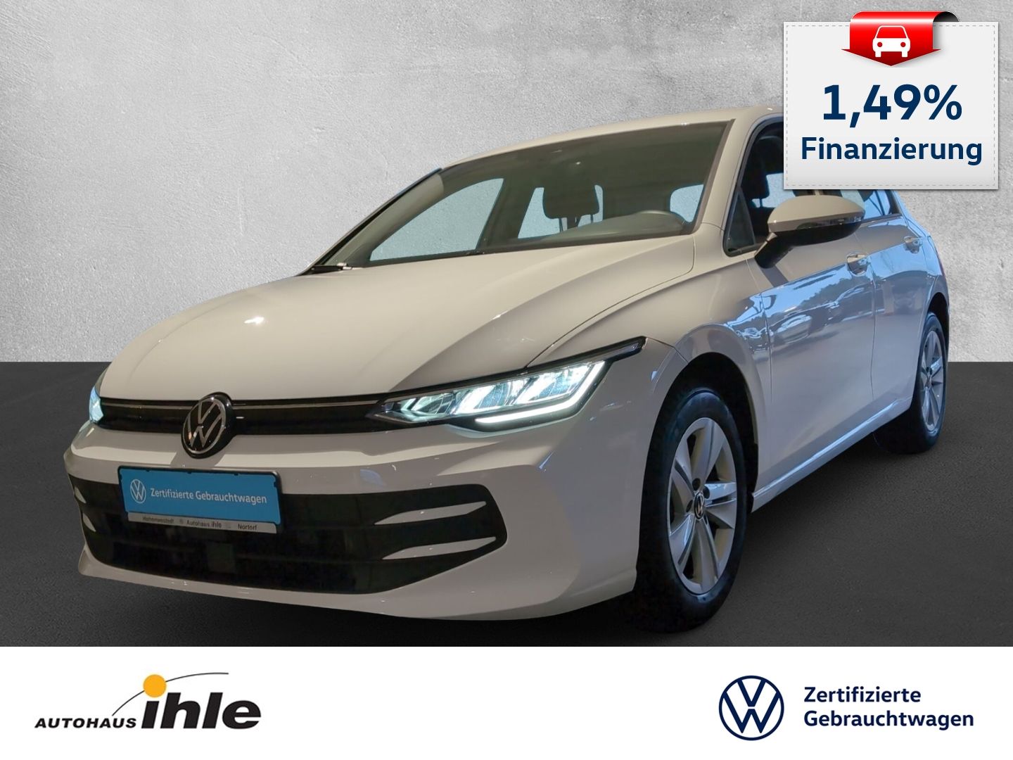 Volkswagen Golf VIII Life 1,5 TSI Gar.10.2029 ACC AMBIENTEB foto 1
