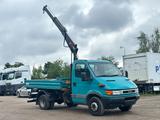 Iveco Daily 65C |3-Seitenkipper MEILER|HIAB KRAN| TÜV - Gebraucht Kran, stationär Hiab