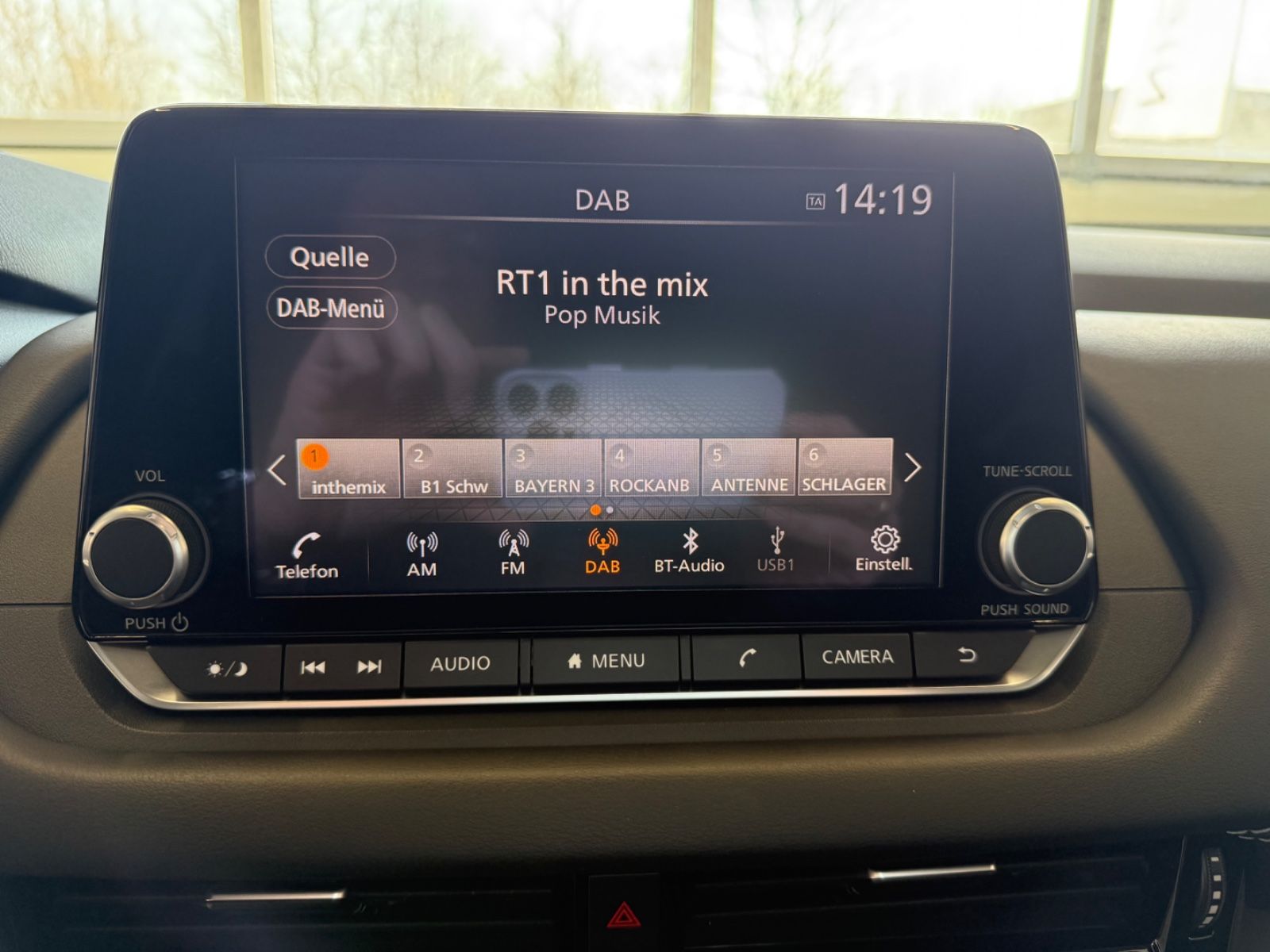 Fahrzeugabbildung Nissan Qashqai Acenta, Rückfahrkamera., Apple Car Play